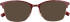 Barbour BAO-1013 Sunglasses in Matt Burgundy