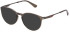 Police VPLL63 sunglasses in Transparent Grey