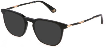 Police VPLL66 sunglasses in Shiny Black