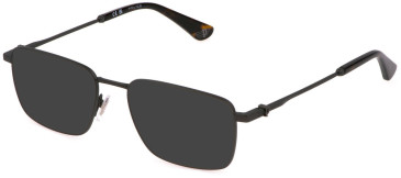 Police VPLL69 sunglasses in Matt Gun Metal
