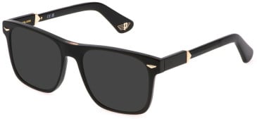 Police VPLL72 sunglasses in Shiny Black