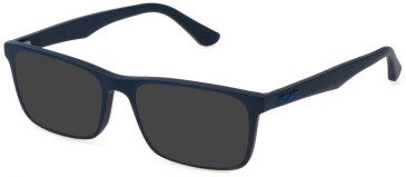 Police VPLN16-53 sunglasses in Matt Blue