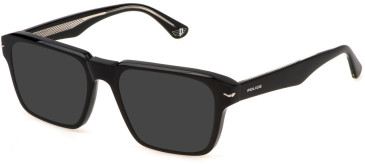 Police VPLN20 sunglasses in Shiny Black