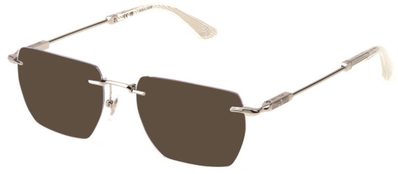 Police VPLN27 sunglasses in Shiny Full Palladium