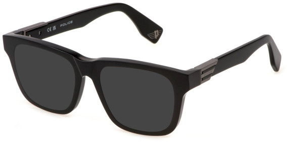 Police VPLN29 sunglasses in Shiny Black