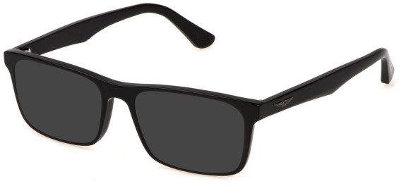 Police VPLN16-56 sunglasses in Shiny Black