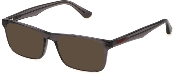 Police VPLN16-56 sunglasses in Transparent Grey