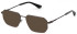 Police VPLN23 sunglasses in Total Shiny Ruthenium/Sandblasted