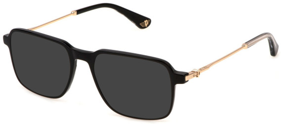 Police VPLN24 sunglasses in Shiny Black