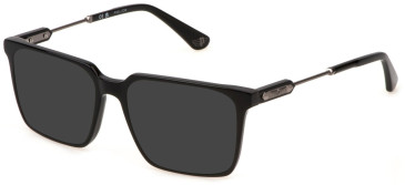 Police VPLN28 sunglasses in Shiny Black