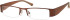 SFE-8046 glasses in Coffee