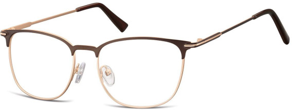 SFE-10900 glasses in Pink Gold/Brown