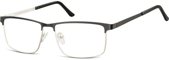 SFE-10687 glasses in Matt Black/Silver