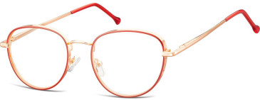 SFE-10650 glasses in Pink Gold/Red
