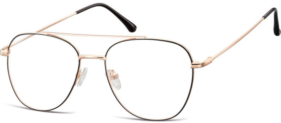 SFE-10527 glasses in Pink Gold/Black