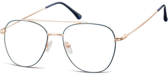 SFE-10527 glasses in Pink Gold/Blue