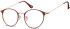 SFE-10528 glasses in Pink Gold/Red