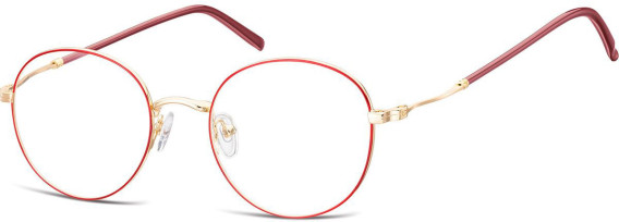 SFE-10125 glasses in Gold/Red
