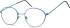 SFE-10127 glasses in Blue/Black