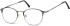 SFE-10131 glasses in Gunmetal/Black