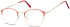 SFE-10131 glasses in Gold/Red