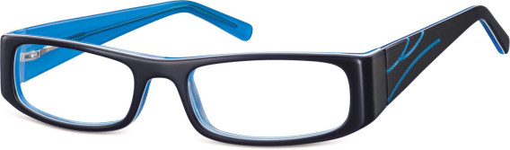 SFE-1057 glasses in Black/Clear Blue