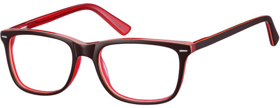 SFE-8262 glasses in Brown/Transparent Burgundy