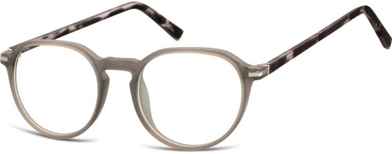 SFE-10653 glasses in Transparent Dark Grey/Turtle Grey