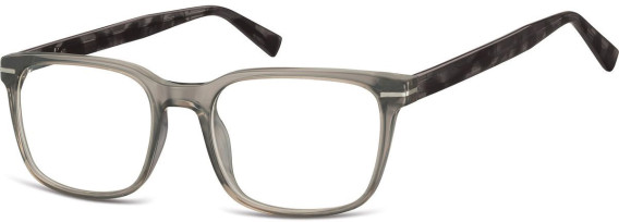 SFE-10655 glasses in Transparent Dark Grey/Turtle Grey