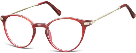SFE-10691 glasses in Transparent Red