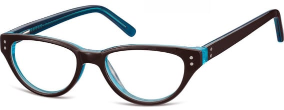 SFE-8178 glasses in Black/Turquoise
