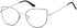 SFE-10693 glasses in Shiny Light Gunmetal/Matt Black