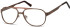SFE-10147 glasses in Dark Brown/Light Brown