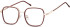 SFE-10925 glasses in Gold/Red