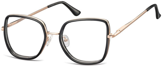 SFE-10927 glasses in Pink Gold/Black