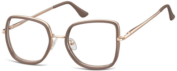 SFE-10927 glasses in Pink Gold/Brown