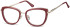 SFE-10930 glasses in Gold/Red