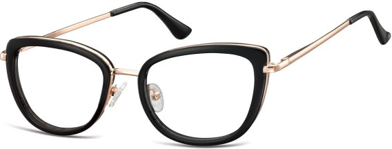SFE-10930 glasses in Pink Gold/Black