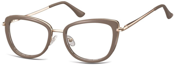 SFE-10930 glasses in Pink Gold/Brown