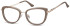 SFE-10930 glasses in Pink Gold/Brown