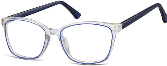 SFE-10932 glasses in Clear/Dark Blue