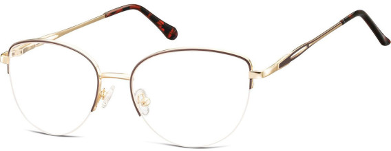 SFE-10908 glasses in Gold/Brown
