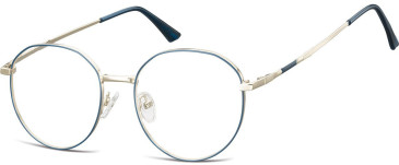 SFE-10680 glasses in Silver/Satin Blue