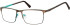 SFE-10686 glasses in Matt Brown/Turquoise