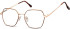 SFE-10643 glasses in Gold/Brown