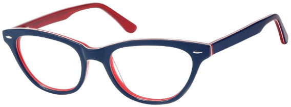 SFE-2031 glasses in Blue/Clear Red