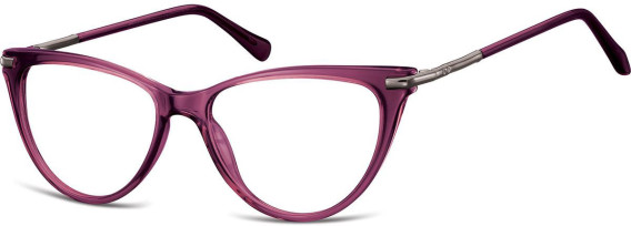 SFE-10688 glasses in Transparent Dark Purple