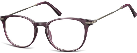 SFE-10690 glasses in Dark Purple/Gunmetal