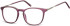 SFE-10657 glasses in Transparent Dark Purple