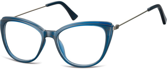 SFE-10659 glasses in Transparent Dark Blue